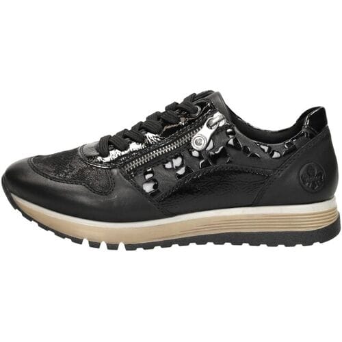 Rieker Sneakers zwart Synthetisch - Dames - Maat 43