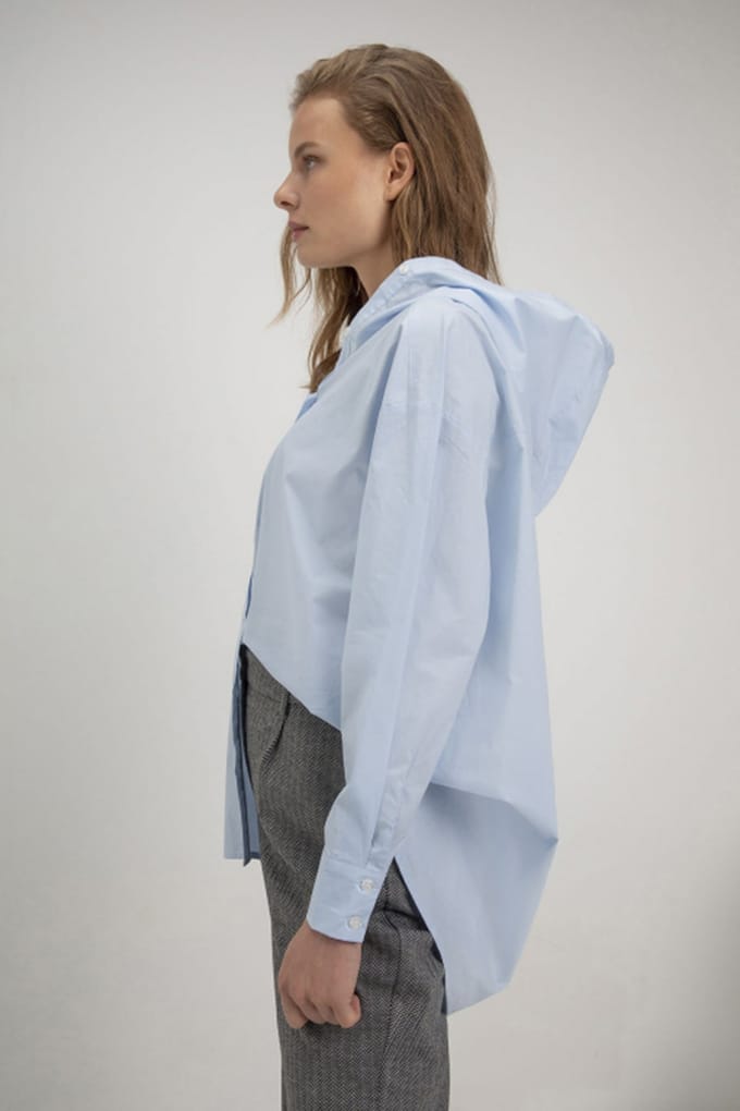 Josephine & Co Silke Blouse Sky Blue Taglia: 40 | Magliette intime Outlet | Donna | Blu