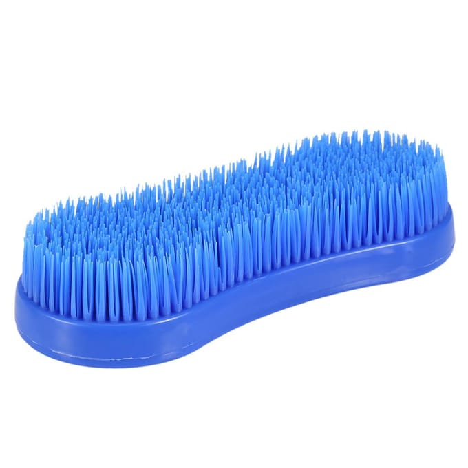 Professionele Paardenreiniging Verzorging Siliconen Borstel Ruitersport Massage Tool blue