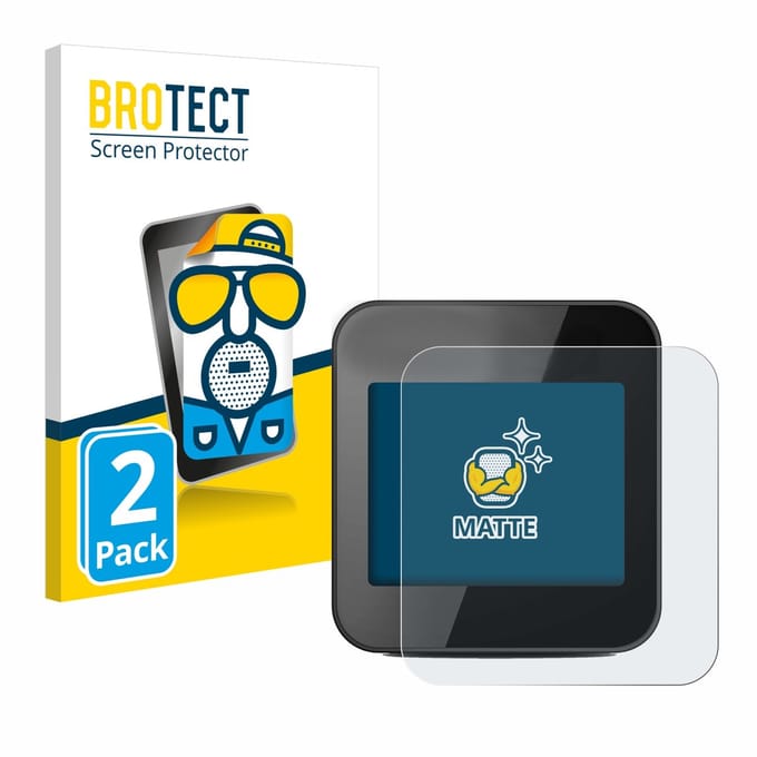 BROTECT - Screenprotector voor Cycplus GPS G1 - Folie Beschermfolie matte 2 Stuks