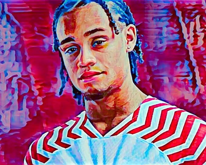 Xavi Simons 2 - Canvas - 50 x 70 cm