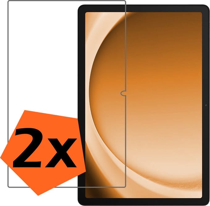 Screenprotector - 2 Stuks - Geschikt voor Samsung Galaxy Tab A9 - Extra Sterk - Gehard Glas - Beschermglas - Tempered Glass - Screen Protector