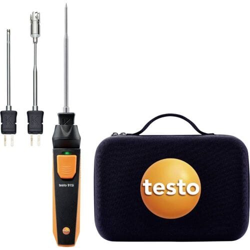 testo 0563 5915 Temperatuursonde -60 - +400 °C Met Bluetooth voor smartphones, Met luchtsensor, Met dompel- en insteeksensor, Met oppervlaktesensor