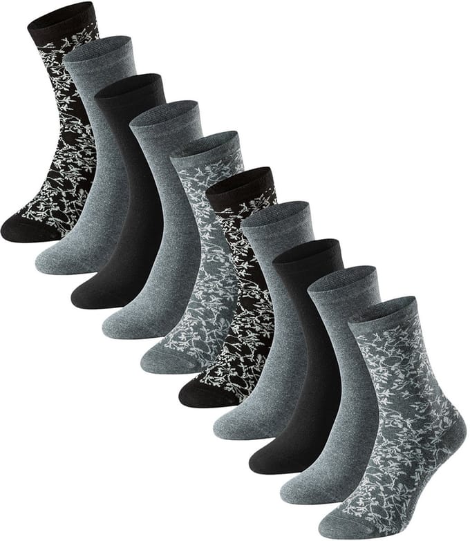 Schiesser Dames sokken 10 pack Bluebird