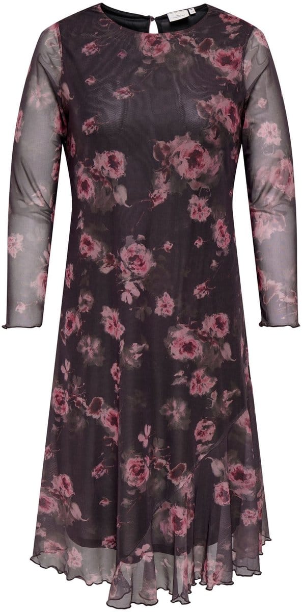 ONLY Carmakoma Jurk CARLOURA Midi-jurk