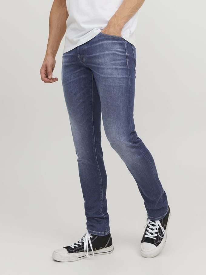 JACK & JONES Glenn Icon loose fit - heren jeans - denimblauw