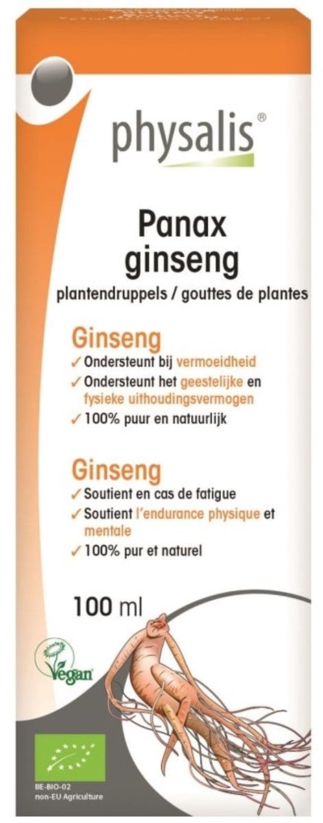 Physalis Panax ginseng bio 100 Milliliter