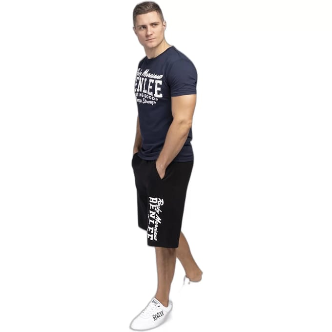 Benlee Shirt - Maat M  - Mannen - blauw/wit