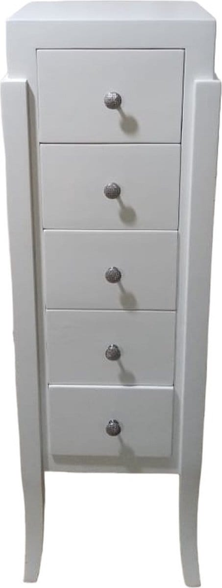 Barok luxe witte ladenkast