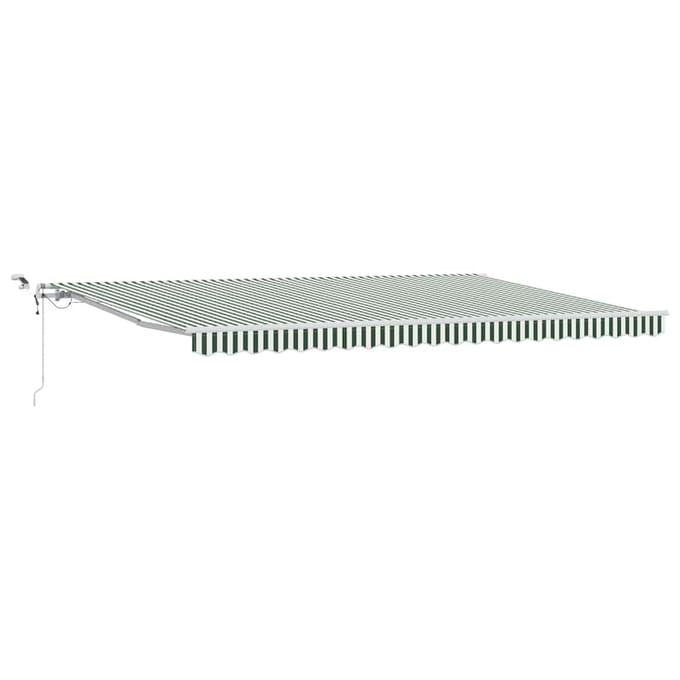 vidaXL Elektrisch zonnescherm met led en sensor 5 x 3,5 m