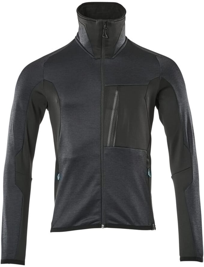 Mascot Advanced Fleecetrui met rits 17103-316 - donkermarine/zwart - 3XL