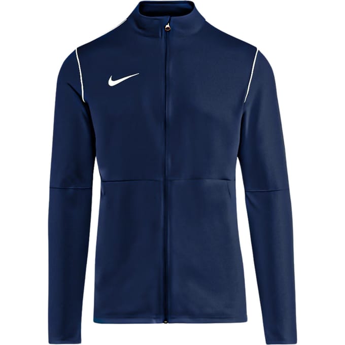Nike Dri-fit Park 20 Marineblauwe Top Met Rits