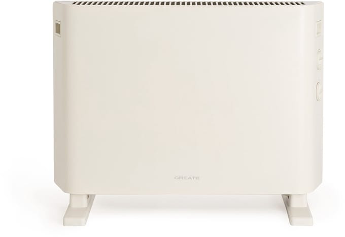 CREATE - 2000W Luchtconvector Kachel - Gebroken wit - WARM HANDY COLOURS