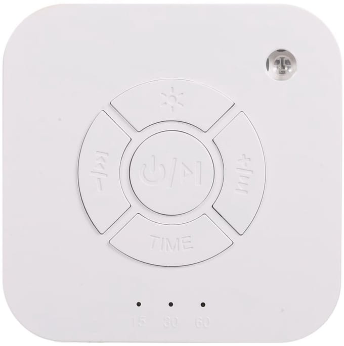 White Noise Machine - Witte Ruis - Slaaptrainer - Baby/Kinderen - Slaaphulp - Muziekdoosje