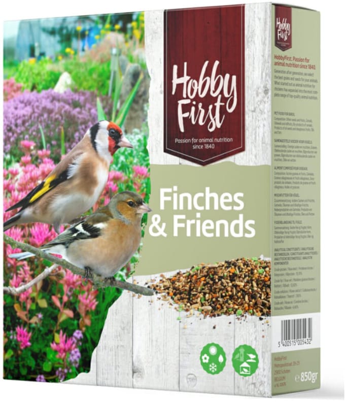 HobbyFirst Wildlife Finches & Friends - 850 gr