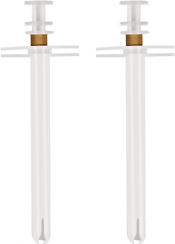 Pillendispenser voor katten - 2 stuks - Handige witte pillenhulzen