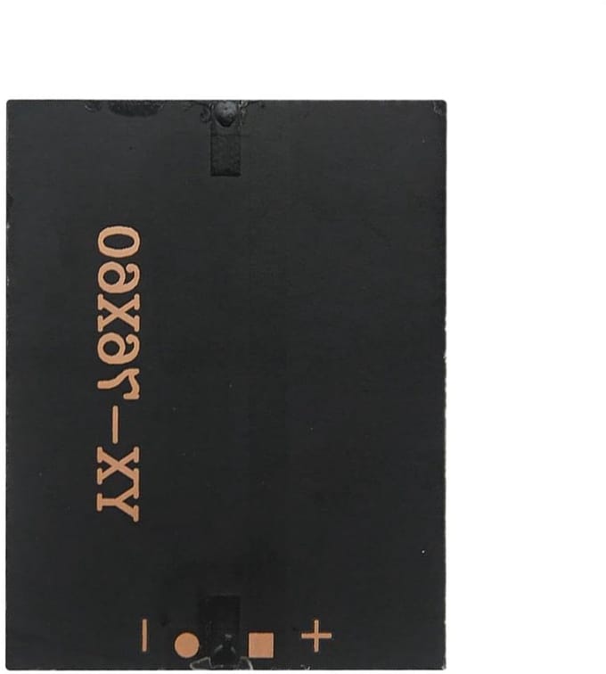 Zonne-energiecel - Power Module - Energie Opladen - Schaalbare Combinaties - 76x60mm - Zwart