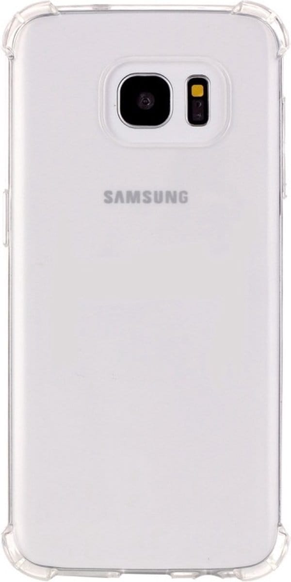 Anti Shock silicone back cover Geschikt voor Samsung Galaxy S7/Transparant hoesje