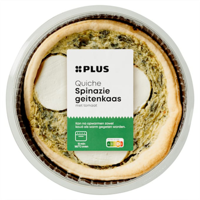 Quiche spinazie geitenkaas