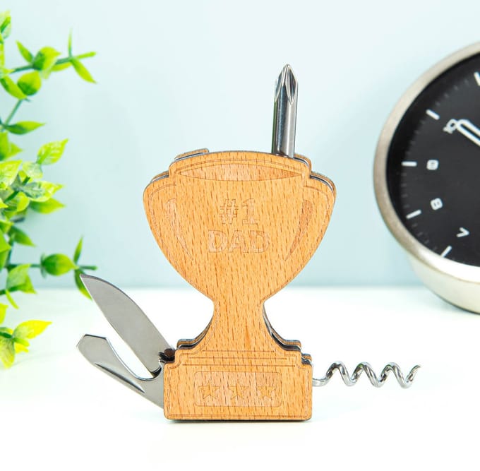 Kikkerland #1 Dad Trophy Multi-Tool