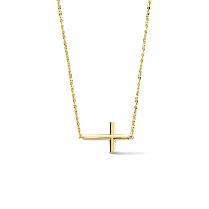 Collier Kruis 0,8 Mm 42 + 3 Cm