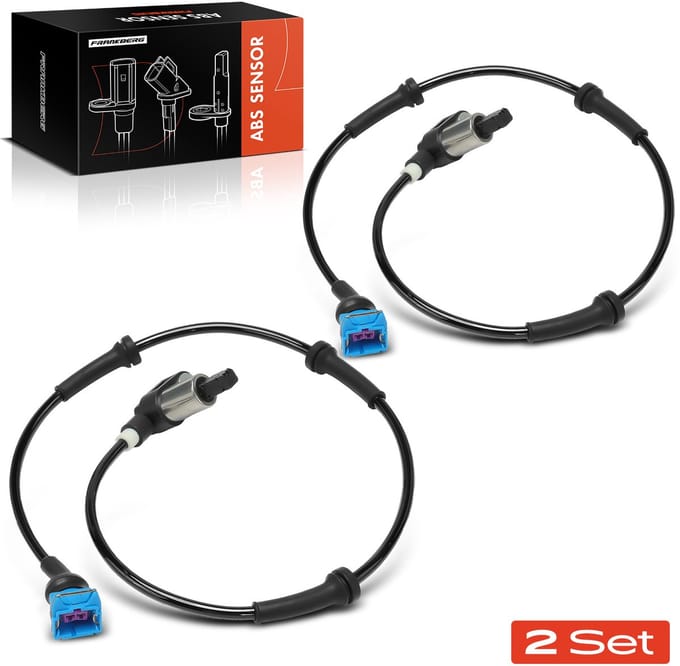 Frankberg 2x ABS-sensor achter links rechts voor Citroën Saxo Peugeot