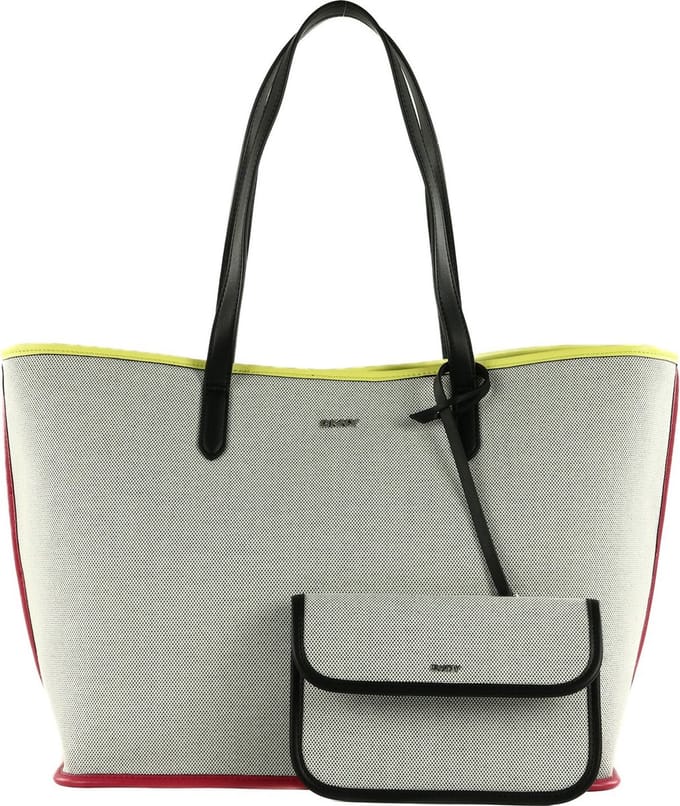 DKNY Schoudertas Shopper Hallie Tote Black Multi Veelkleurig
