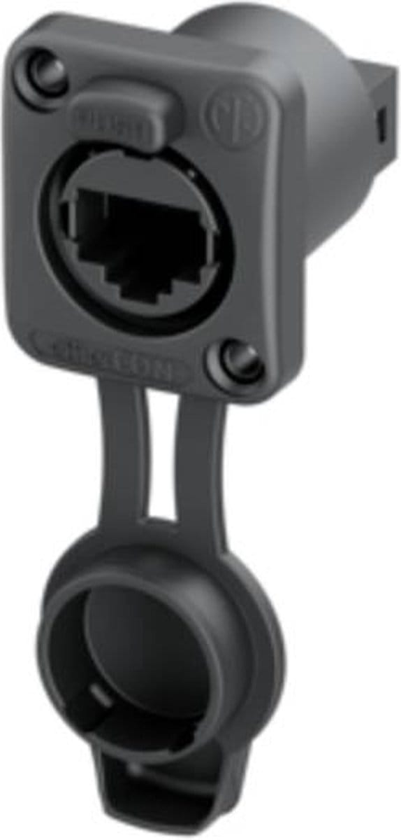Neutrik etherCon Top airtight inbouwbus IDC NE8FDIS-TOP Bus, inbouw Zwart 1 stuk(s)