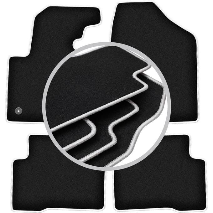 CARLUX-SILVER automatten voor: Hyundai SantaFe III SUV (2012-)