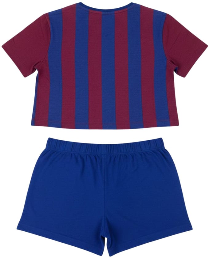 Short Pyjamas Single Jersey FC Barcelona Beige