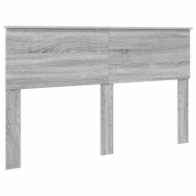 vidaXL Hoofdbord Grijs Sonoma Bewerkt hout