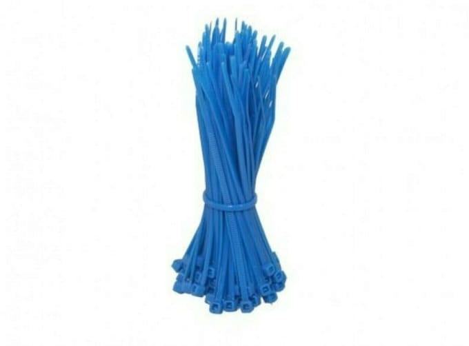 Kabelbinders 280mm blauw - 100 stuks