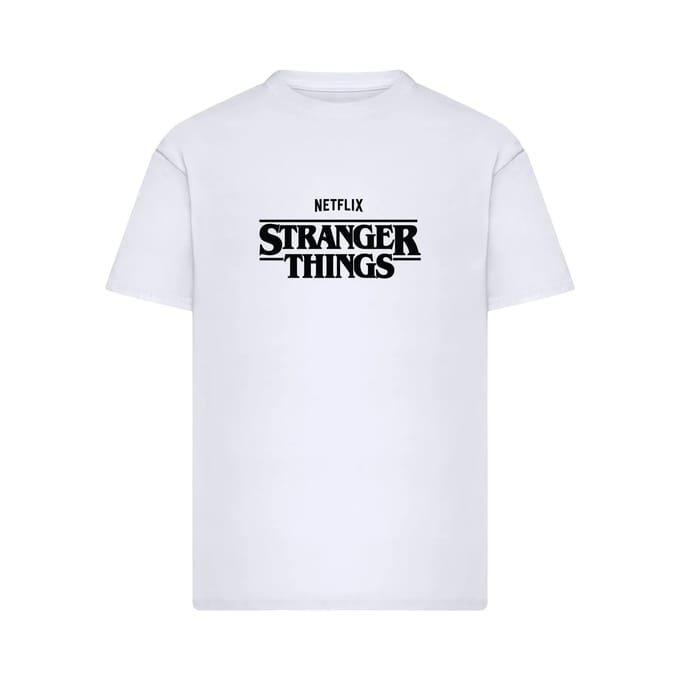 T-shirt Merchcode Stranger Things Rewatch Loose