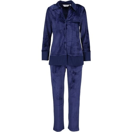 Nicki dames lounge set nachtblauw Ringella - Blauw - Maat - 48