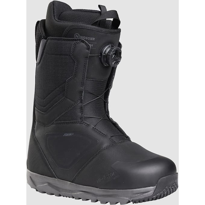 NIDECKER - cascade 24-26 black - Softboots heren - Zwart