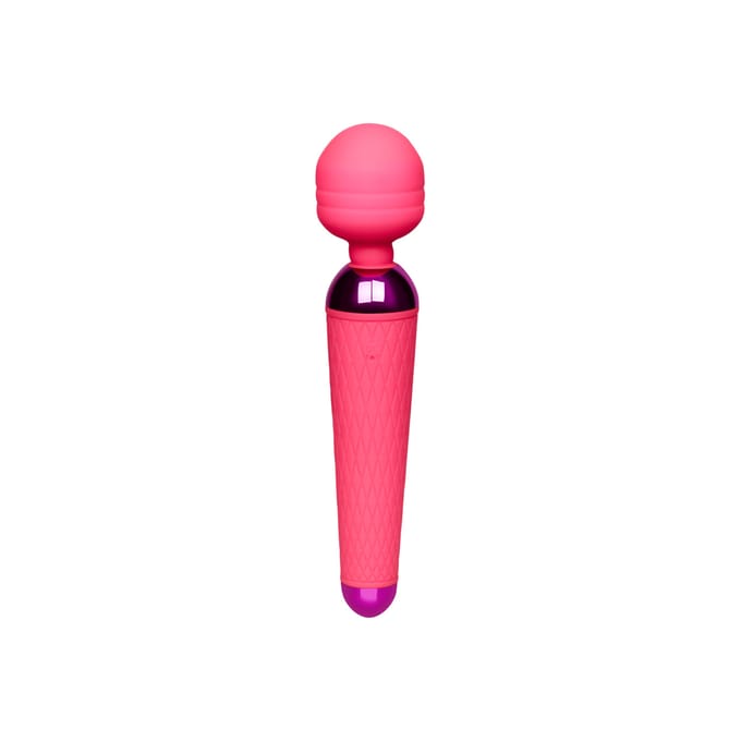 Oplaadbare siliconen massager, 19,5 cm
