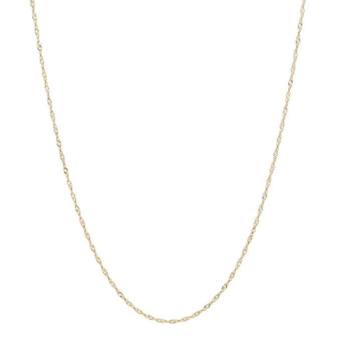 Go Dutch label ringetjes ketting N7063-2 Goud