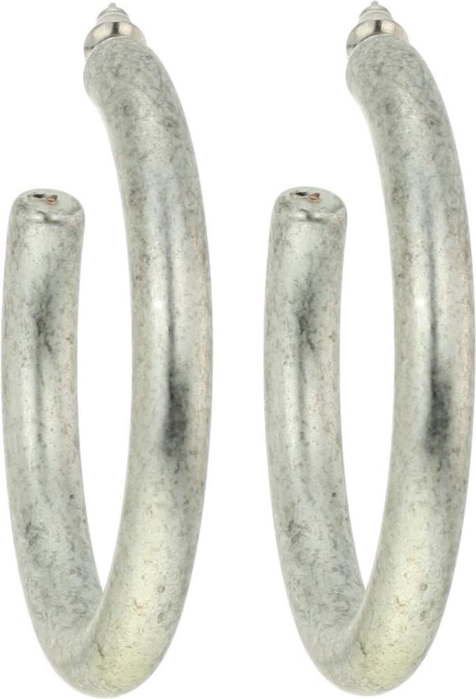 Behave - Dames oorringen goudkleur 4,5 cm - Minimalistische stijl