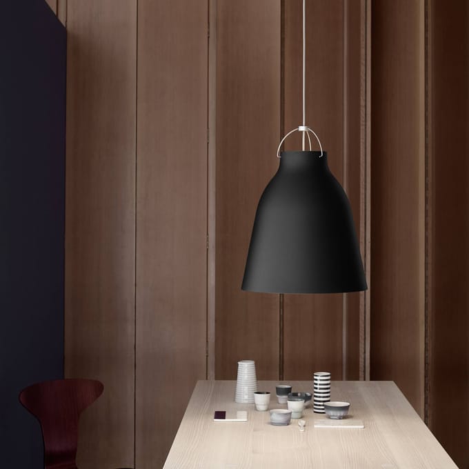 Fritz Hansen Caravaggio Hanglamp P3 Mat Zwart