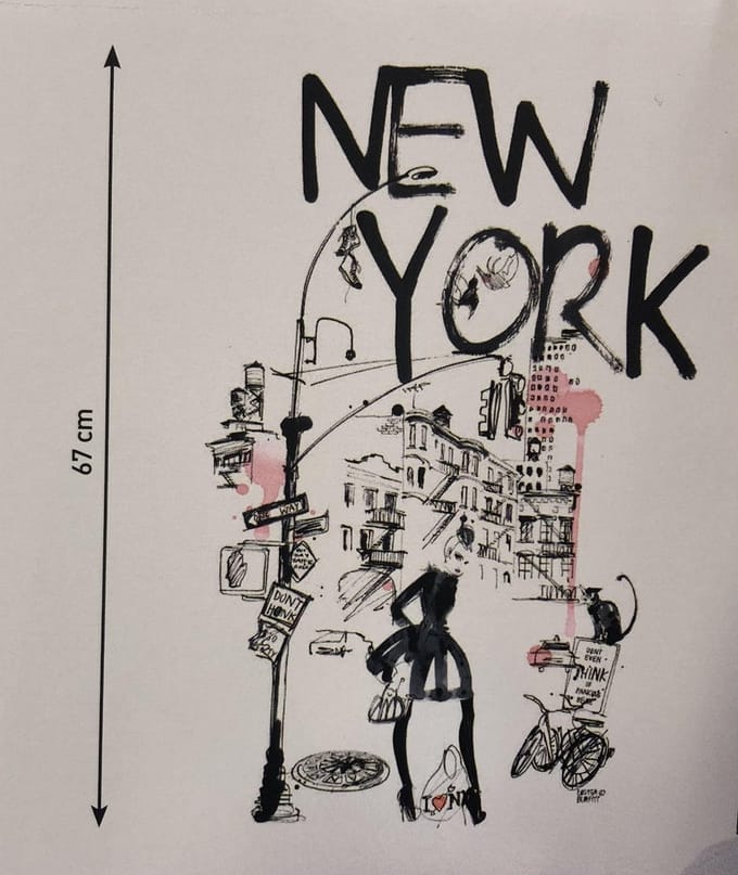 Sticker I Muursticker I Deursticker I New York