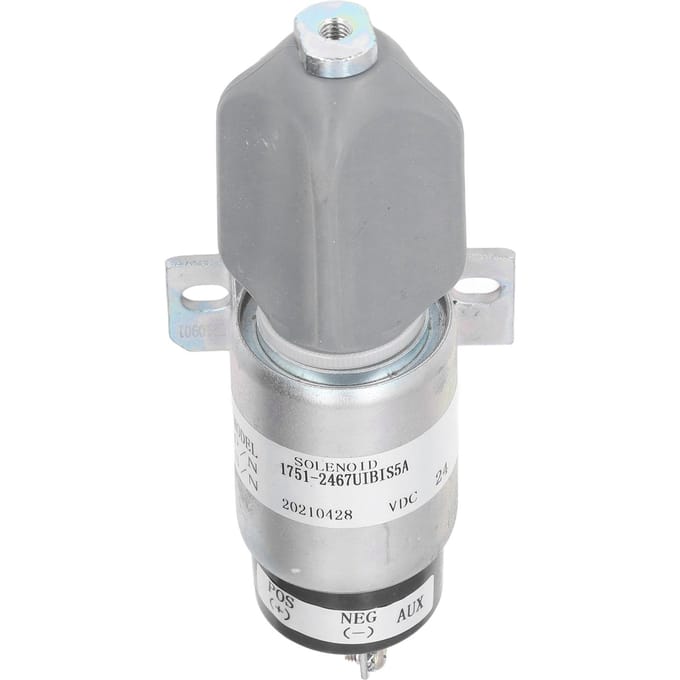Stop Solenoïde ABS Afsluiting Vlamuitval Solenoïde Klep voor Mitsubishi S6K Motor 24V 17512467UIBIS5A
