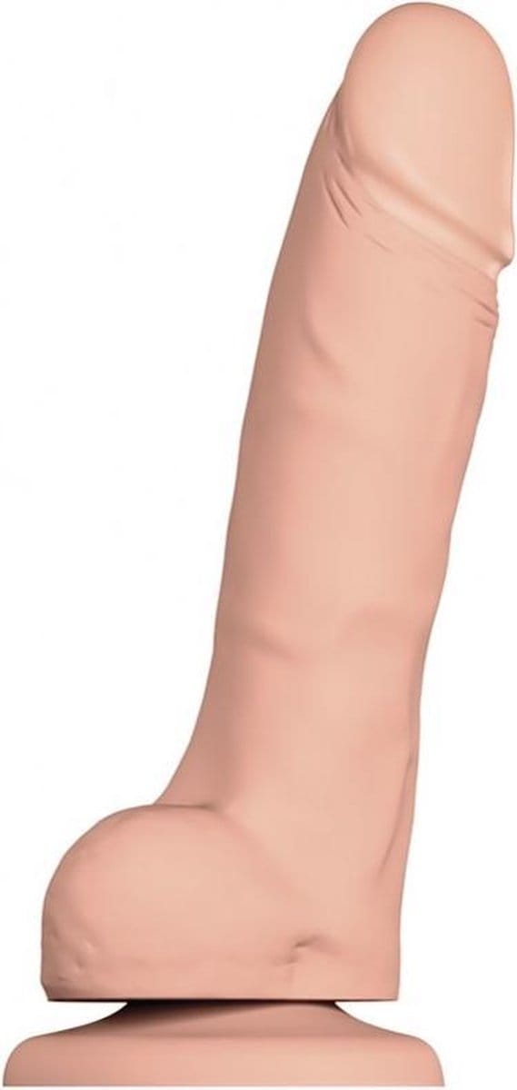 Strap-On-Me Soft Realistic Dildo met zuignap - blanke beige - maat S