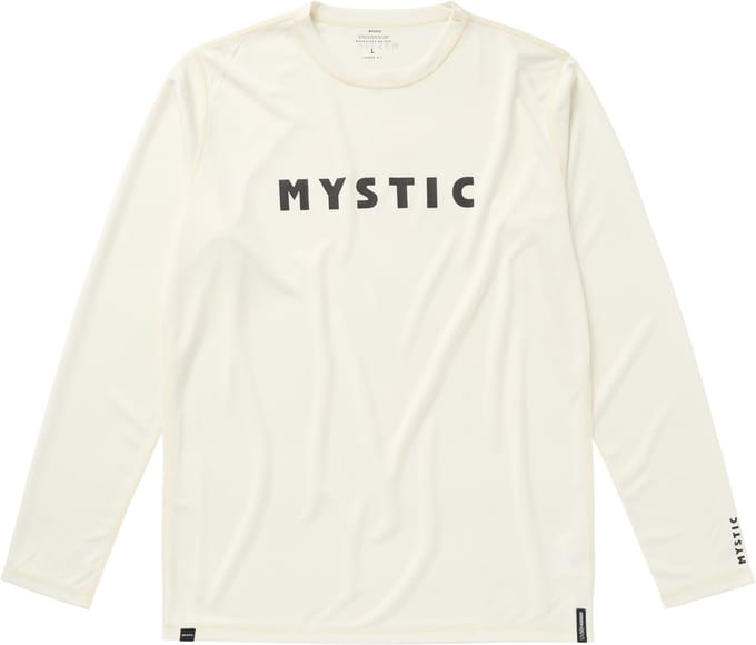 Mystic Star L/S Quickdry - 250202 - Off White - XL - Men