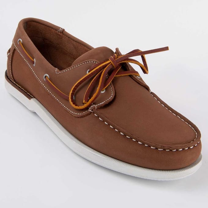 Purapiel Bootsschoen Puranautic11 Bruin