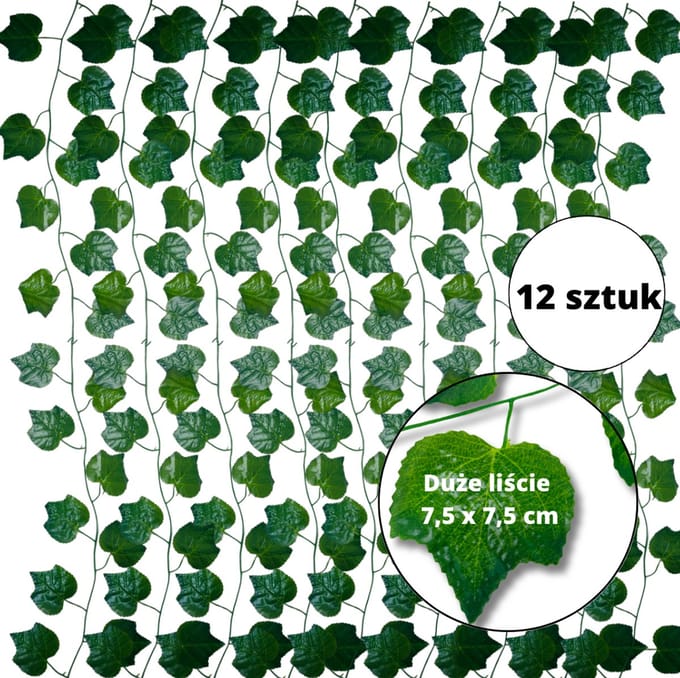 Inspiruj Blusssjerie - Kunstbloem Girlande - 235 cm - 12 stuks
