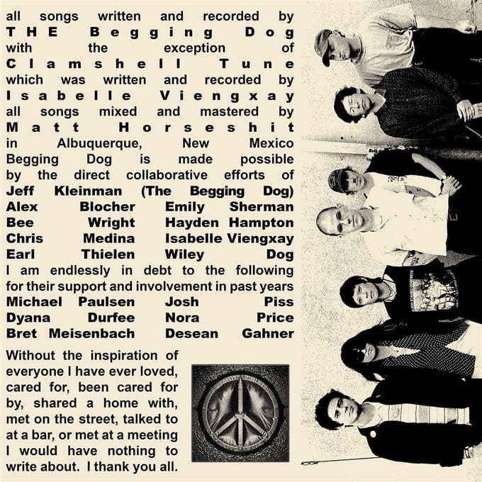 Begging Dog - Demo 1 (LP)