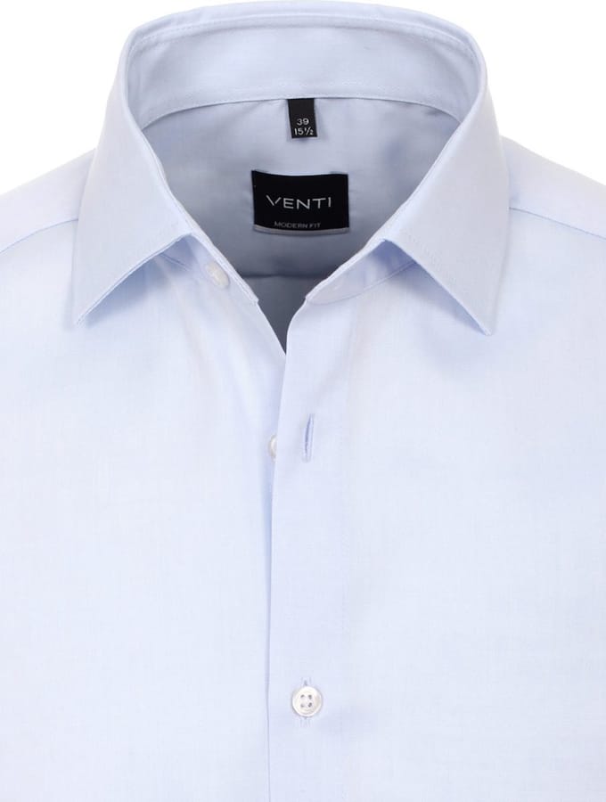 Venti Overhemd Lichtblauw Modern Fit 001880-102 - XL