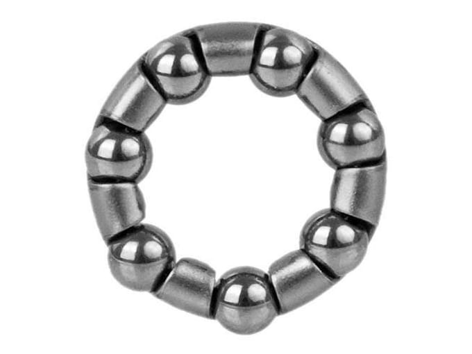 Merkloos - Koszyk Kulek - Voornaaf - 3/16"x7 - Stalen Lager
