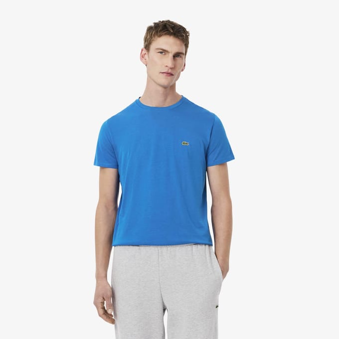 Lacoste Heren Pima Katoen T-Shirt (Blauw)