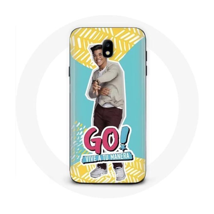 Hoesje voor Samsung galaxy J5 2017 Chase Your Dreams Simon Go! Lang leve je Manera